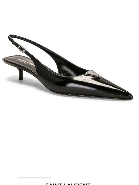 Saint Laurent Shoes - SAINT LAURENT
Cherish Slingback Pump